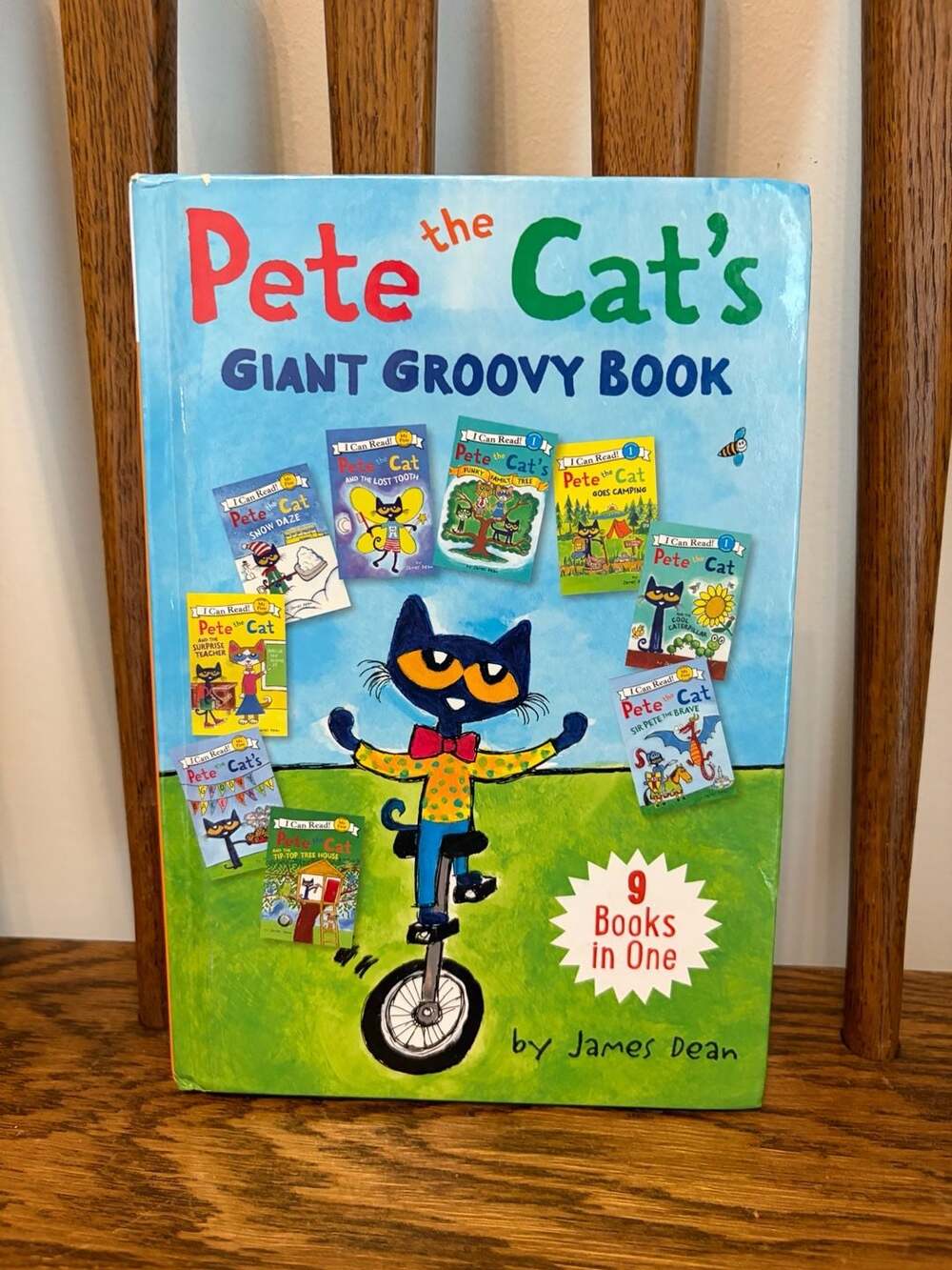 Pete the Cat's Giant Groovy Book: 9 Books in One by James Dean Hardcover